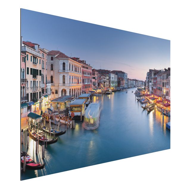Déco murale cuisine Soirée sur le Grand Canal à Venise