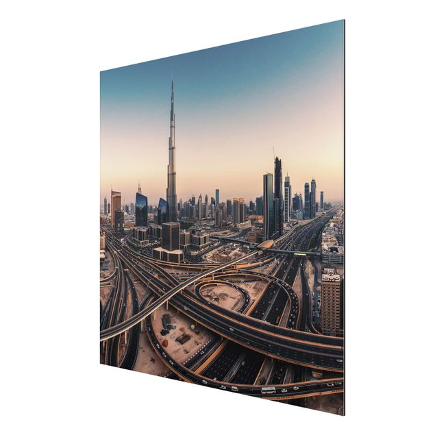 Tableaux modernes Ambiance du soir à Dubaï