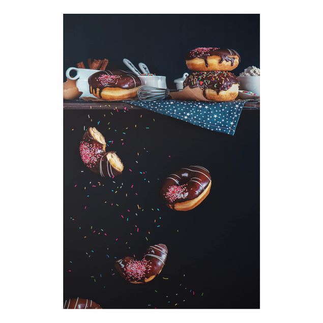 Tableaux moderne Donuts de l'étagère de la cuisine