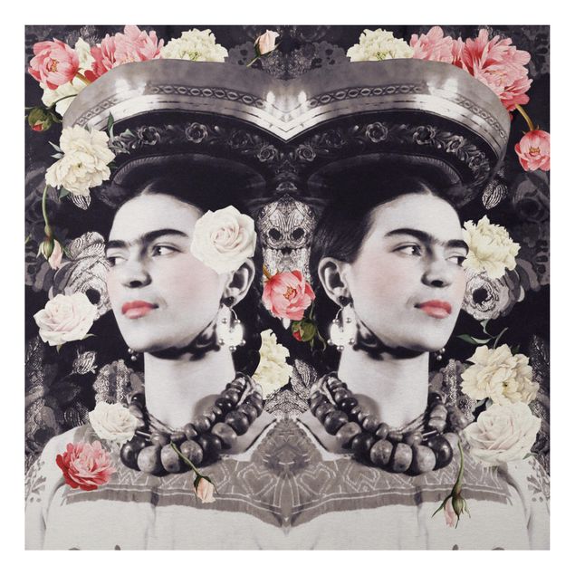 Tableaux modernes Frida Kahlo - Flood de fleurs