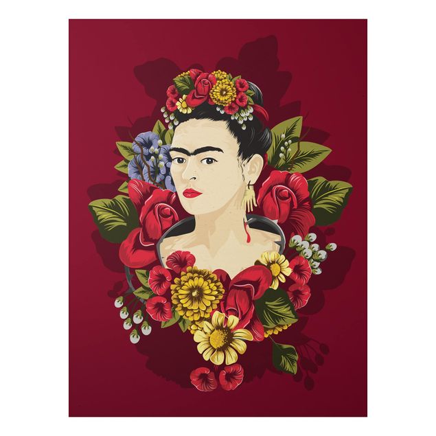Tableaux modernes Frida Kahlo - Roses