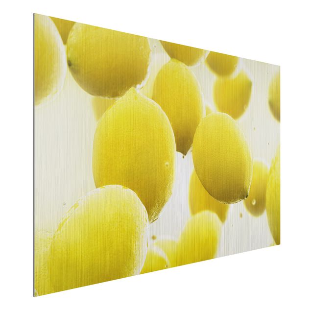 Déco mur cuisine Citrons dans l'eau