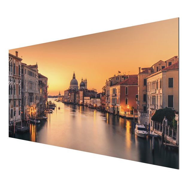 Tableaux modernes Venise dorée