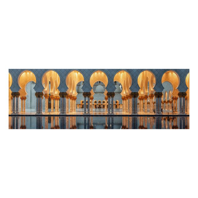 Tableaux moderne Reflets dans la mosquée