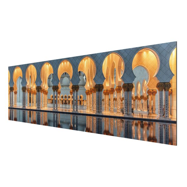 Tableau spirituel Reflets dans la mosquée