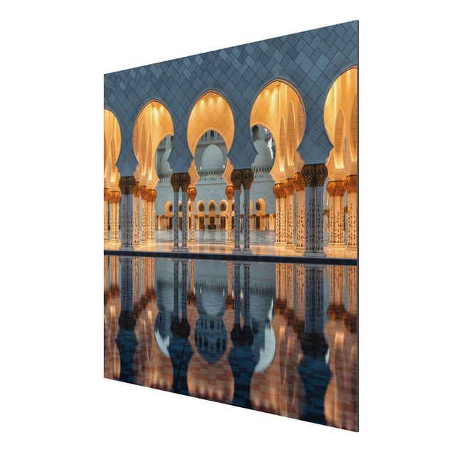 Tableau spirituel Reflets dans la mosquée