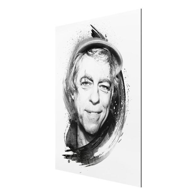 Tableau portrait Bob Geldof