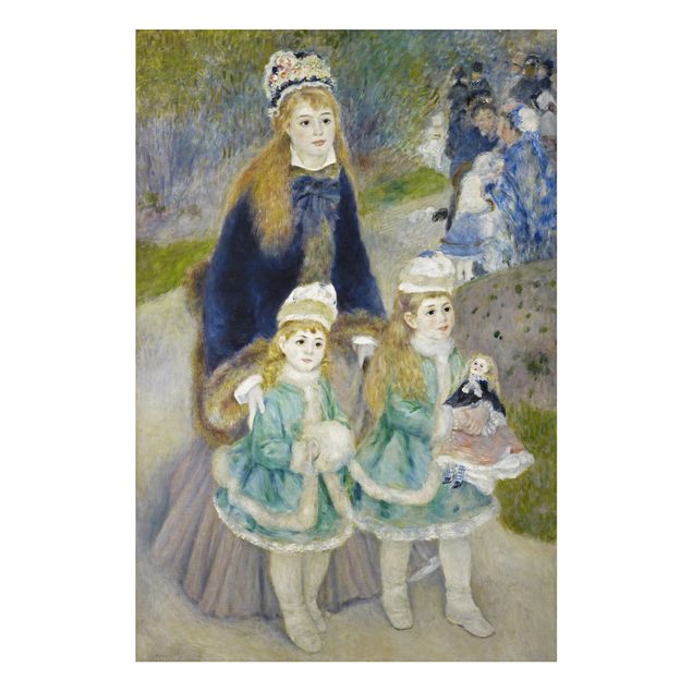 Tableau impressionniste Auguste Renoir - Mère et enfants (La promenade)