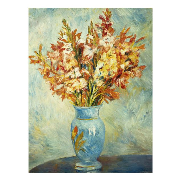 Tableaux Impressionnisme Auguste Renoir - Gaïeuls dans un vase bleu