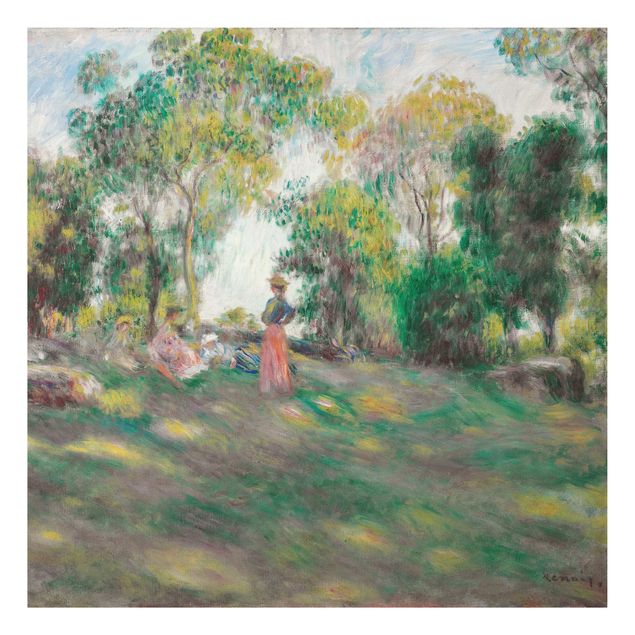 Tableau paysages Auguste Renoir - Paysage avec figures
