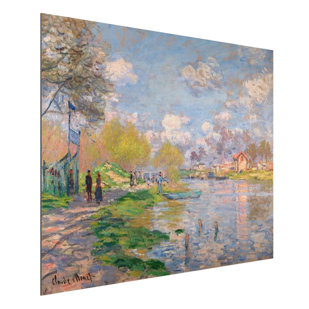 Déco murale cuisine Claude Monet - Printemps sur la Seine