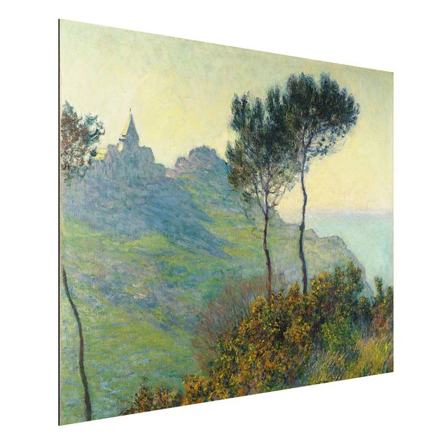Décorations cuisine Claude Monet - L'église de Varengeville au soleil couchant