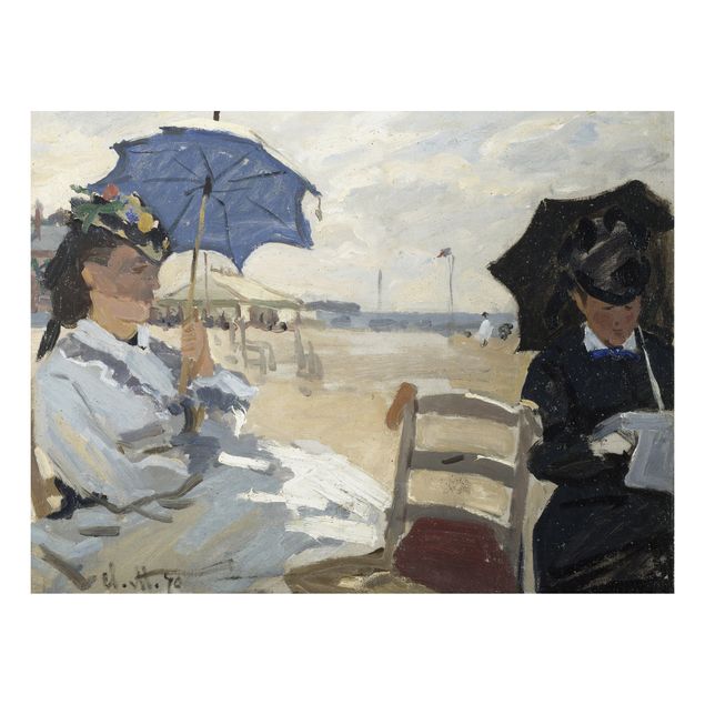 Tableaux paysage Claude Monet - À la plage de Trouville