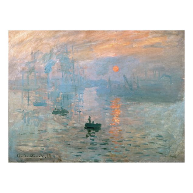 Tableaux paysage Claude Monet - Impression (lever de soleil)