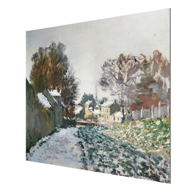 Tableaux Impressionnisme Claude Monet - Neige à Argenteuil