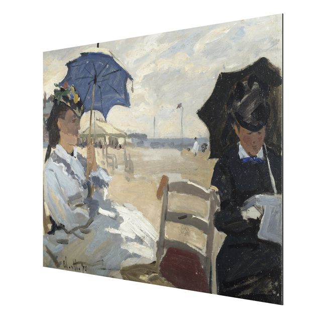 Tableaux Impressionnisme Claude Monet - À la plage de Trouville