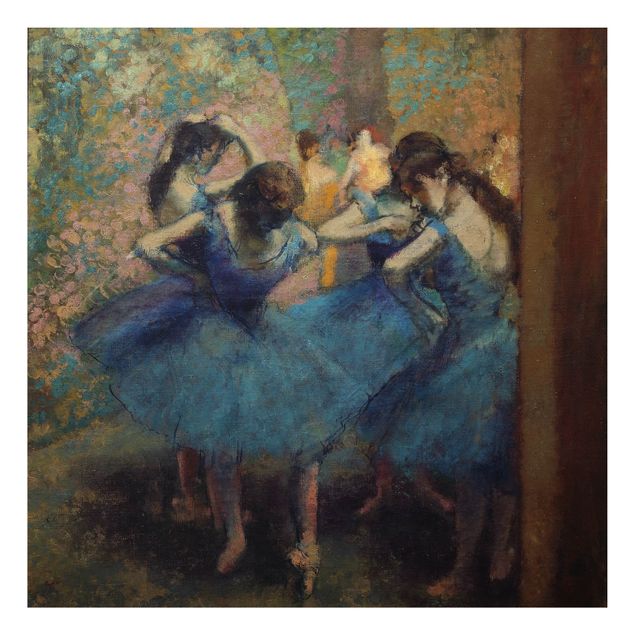 Tableaux Impressionnisme Edgar Degas - Danseurs bleus