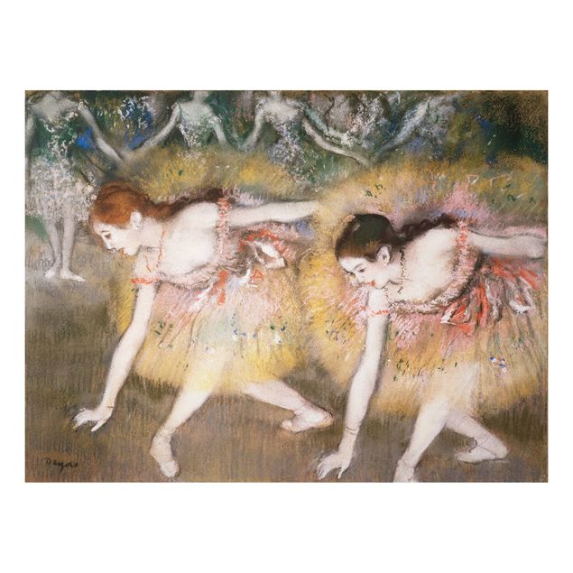 Tableaux Impressionnisme Edgar Degas - Danseurs penchés vers le bas
