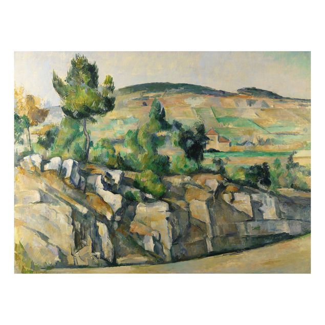 Tableau impressionniste Paul Cézanne - Colline en Provence