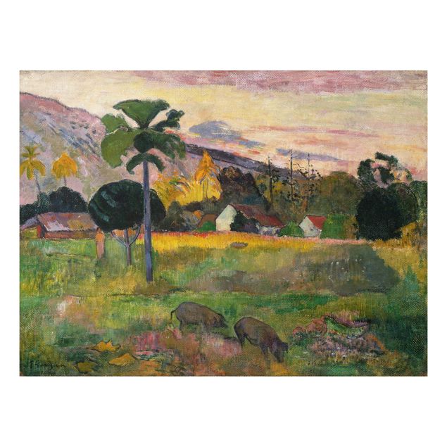 Tableau paysages Paul Gauguin - Haere Mai (Viens ici)