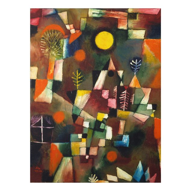 Tableaux Artistiques Paul Klee - La pleine lune