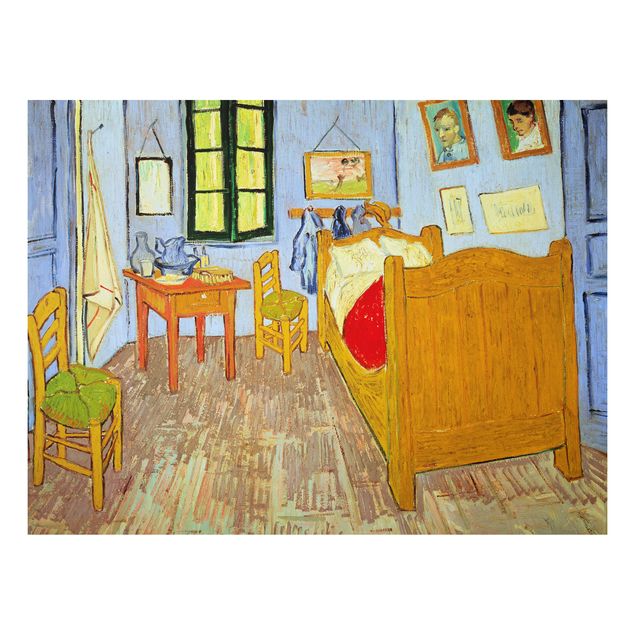 Tableaux Impressionnisme Vincent Van Gogh - Chambre à coucher à Arles