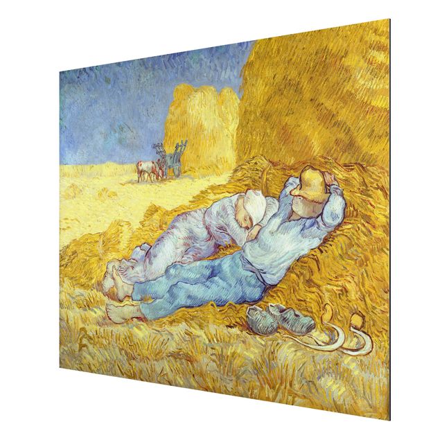Tableau Pointillisme Vincent Van Gogh - La sieste