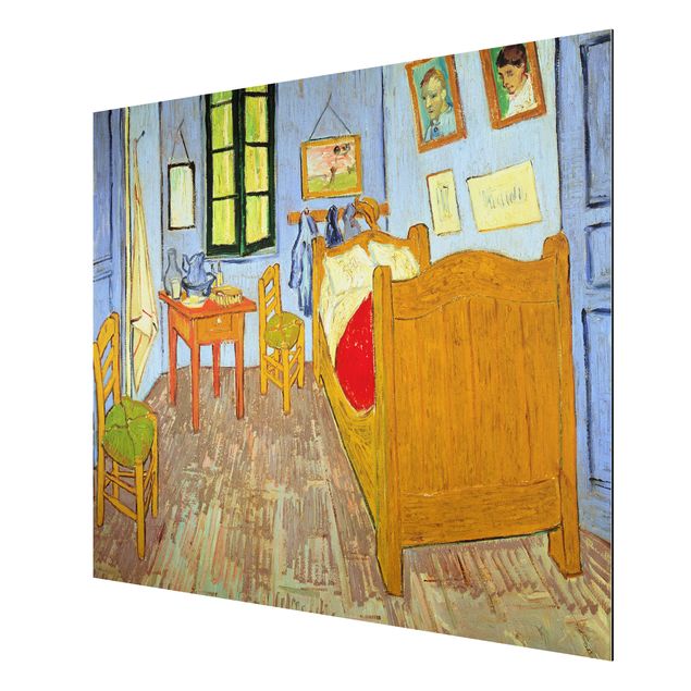 Tableau Pointillisme Vincent Van Gogh - Chambre à coucher à Arles