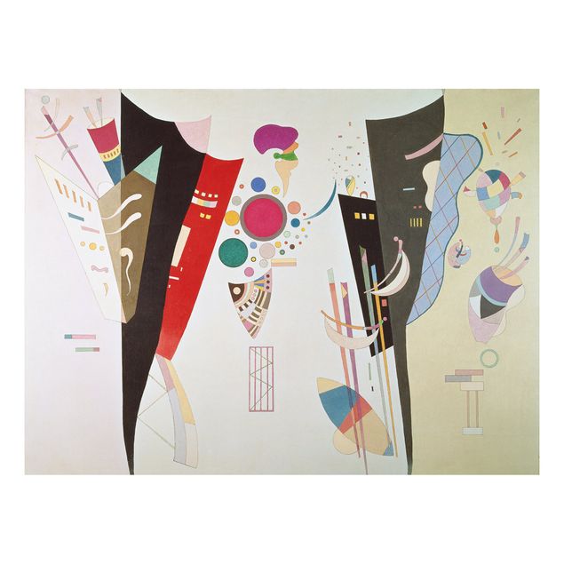 Tableau tigres Wassily Kandinsky - Accord réciproque