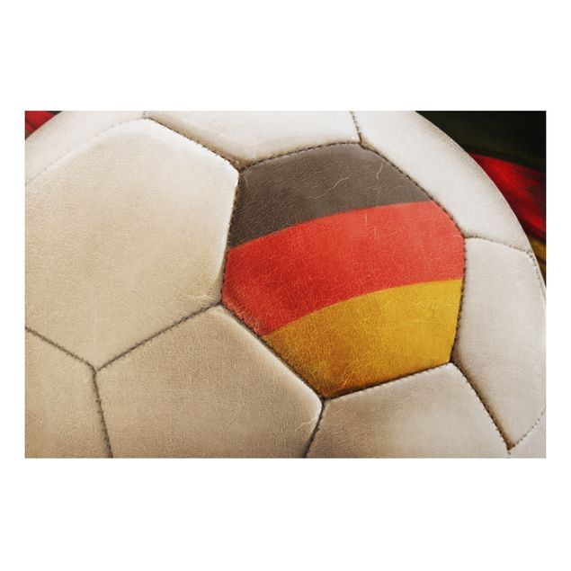 Tableau foot deco Football Vintage Allemagne