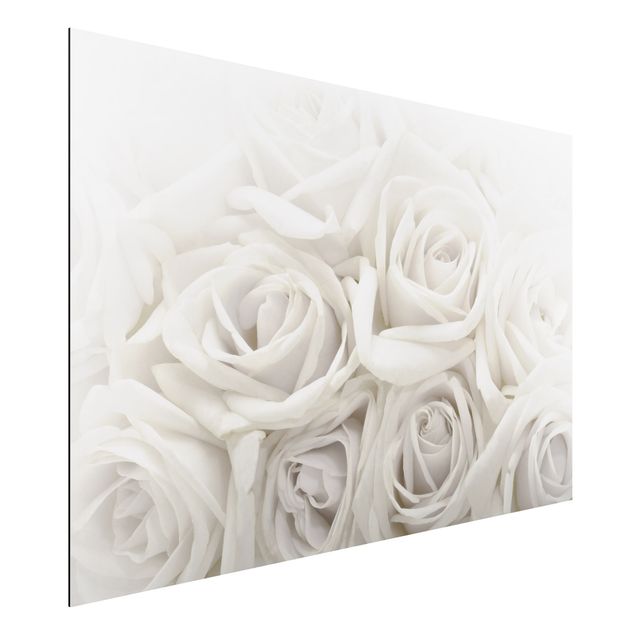 Déco murale cuisine White Roses
