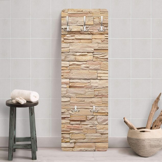 Porte-manteau - Asian Stonewall - High Bright Stonewall Made Of Cosy Stones