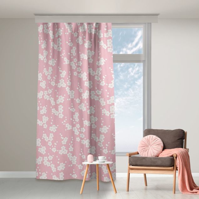 Décorations cuisine Asian Cherry Blossom Pattern In Light Pink