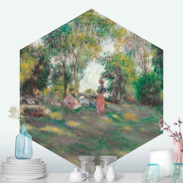 Tableaux Impressionnisme Auguste Renoir - Paysage avec figures
