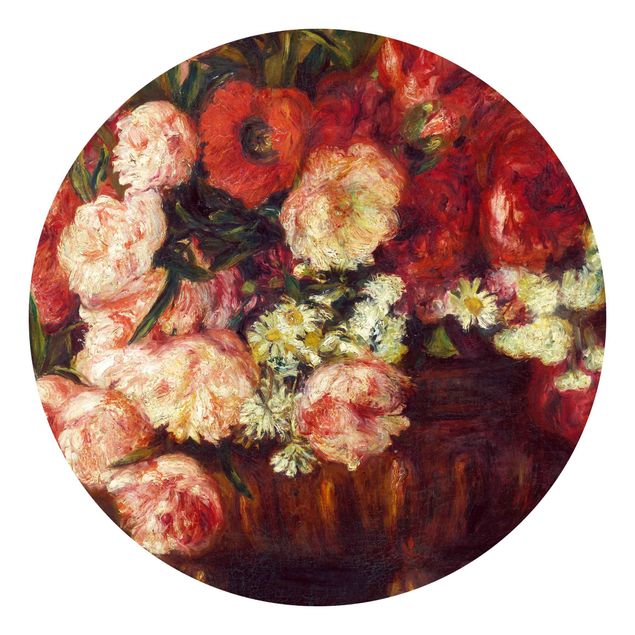 Tableau artistique Auguste Renoir - Nature morte aux pivoines