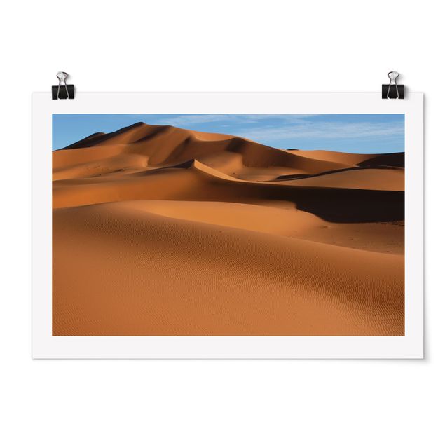 Tableau deco nature Dunes du désert