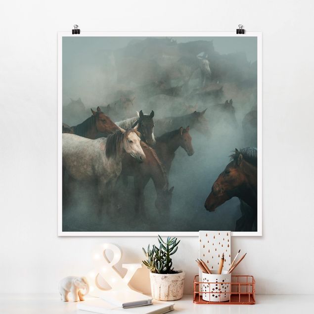 Tableau cheval Wild Horses