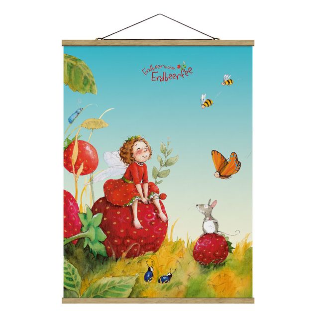 Tableaux animaux The Strawberry Fairy - Enchantement