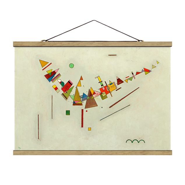 Tableau moderne Wassily Kandinsky - Balancement angulaire