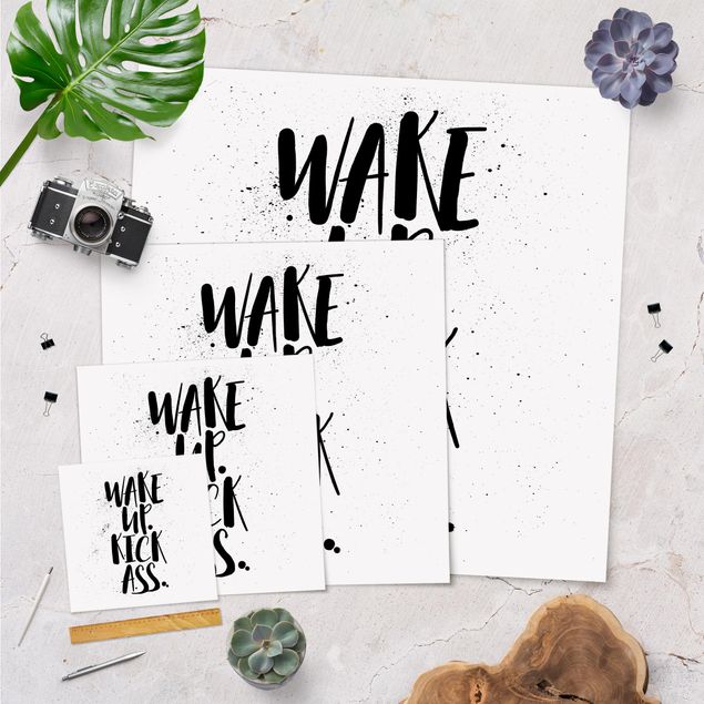 Poster - Wake Up. Kick Ass.