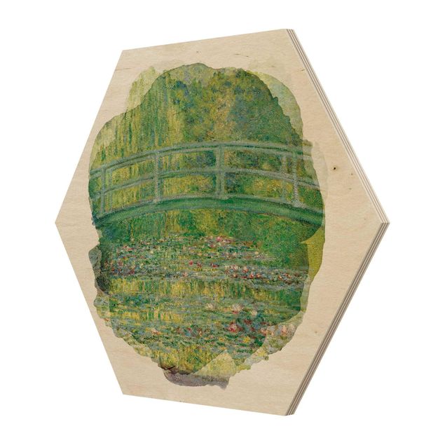 tableau de monet Aquarelles - Claude Monet - Pont Japonais