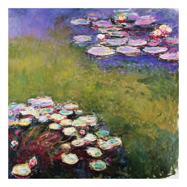 crédence cuisine en verre Claude Monet - Nénuphars