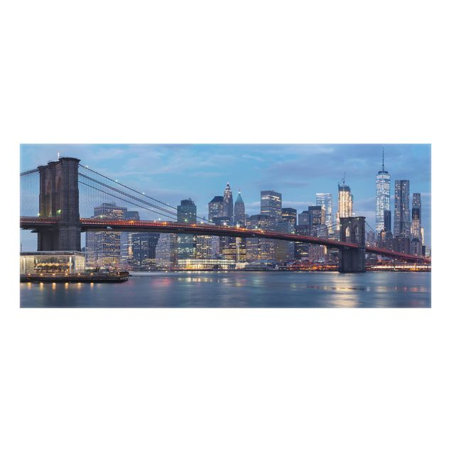 Fond de hotte - Brooklyn Bridge Manhattan New York