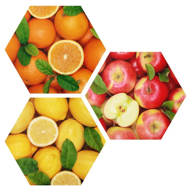 Tableaux orange Fresh Fruit