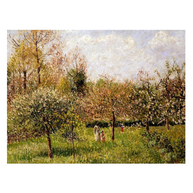 Tableaux Impressionnisme Camille Pissarro - Printemps à Eragny