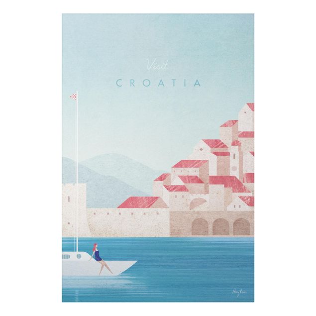 Tableaux moderne Campagne touristique en Croatie