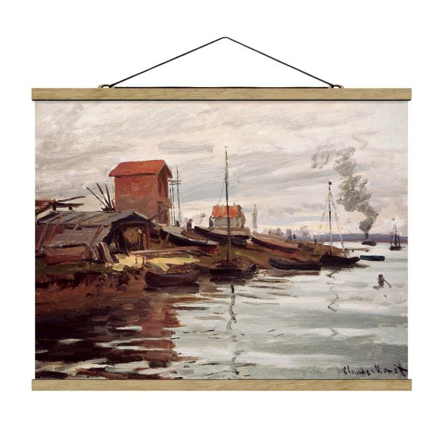 Tableaux mer Claude Monet - La Seine au Petit-Gennevilliers