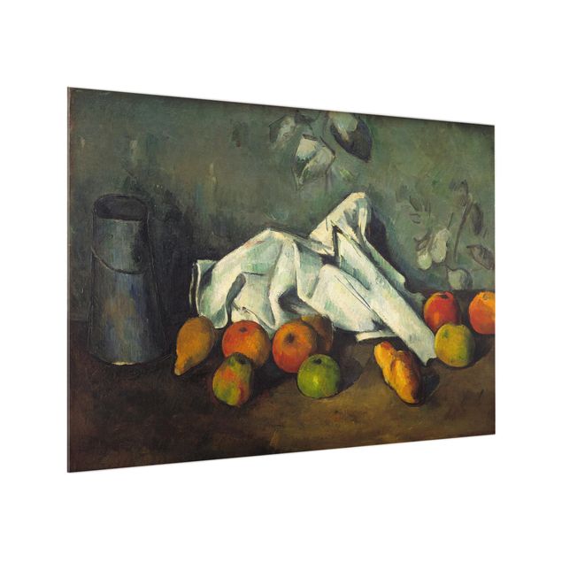 Courant artistique Postimpressionnisme Paul Cézanne - Nature morte avec bidon de lait et pommes