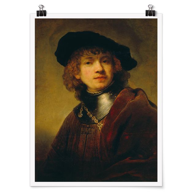 Tableau moderne Rembrandt van Rijn - Autoportrait