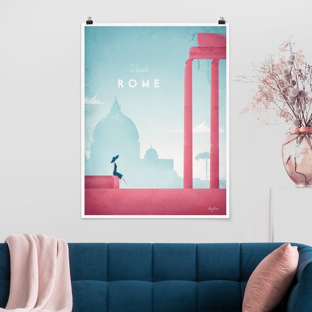 Déco murale cuisine Poster de voyage - Rome